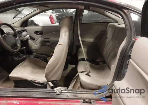 1999 Saturn Sc1 из США, поврежденный, VIN 1G8ZP1281XZ317667